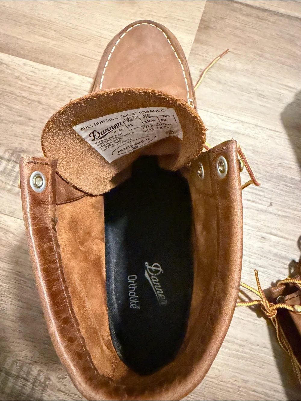 Danner Men's Bull Run Moc Toe 6